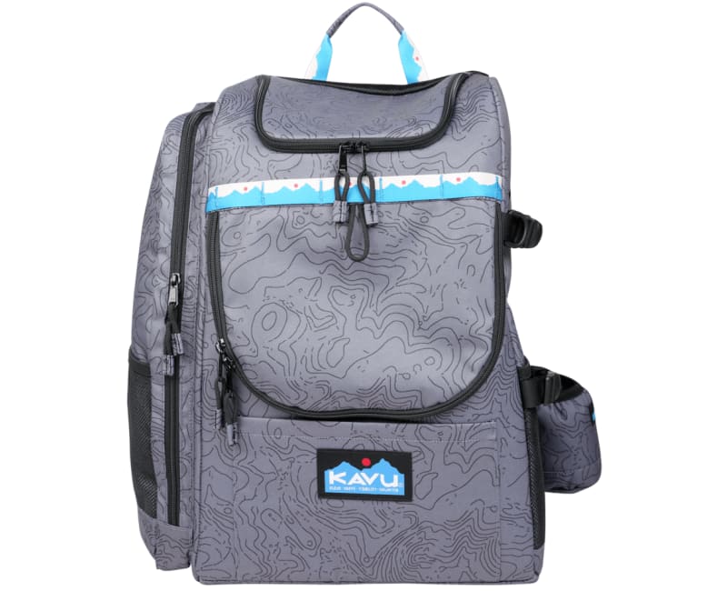 KAVU Pacific Rimshot Backpack BLACK TOPO