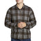 North River M LS Jacquard Knit Button-Front Shirt EARTH