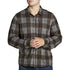 North River M LS Jacquard Knit Button-Front Shirt EARTH