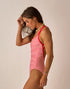 Carve Designs W Beacon One Piece MELON STRIPE / WATERMELON