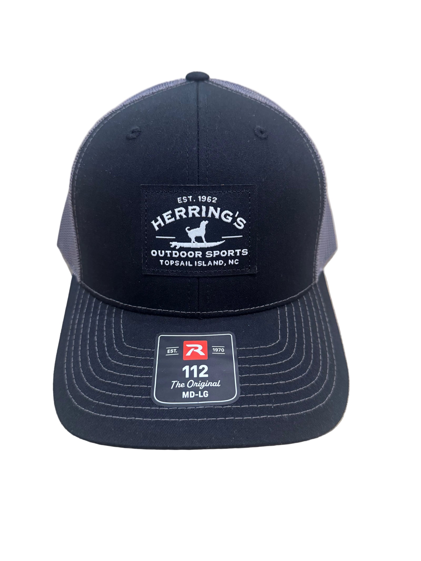 Richardson Surfing Dog Trucker NOIR/ANTHRACITE
