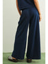 Miou Muse W Dye And Wash Knitted Pant INDIGO