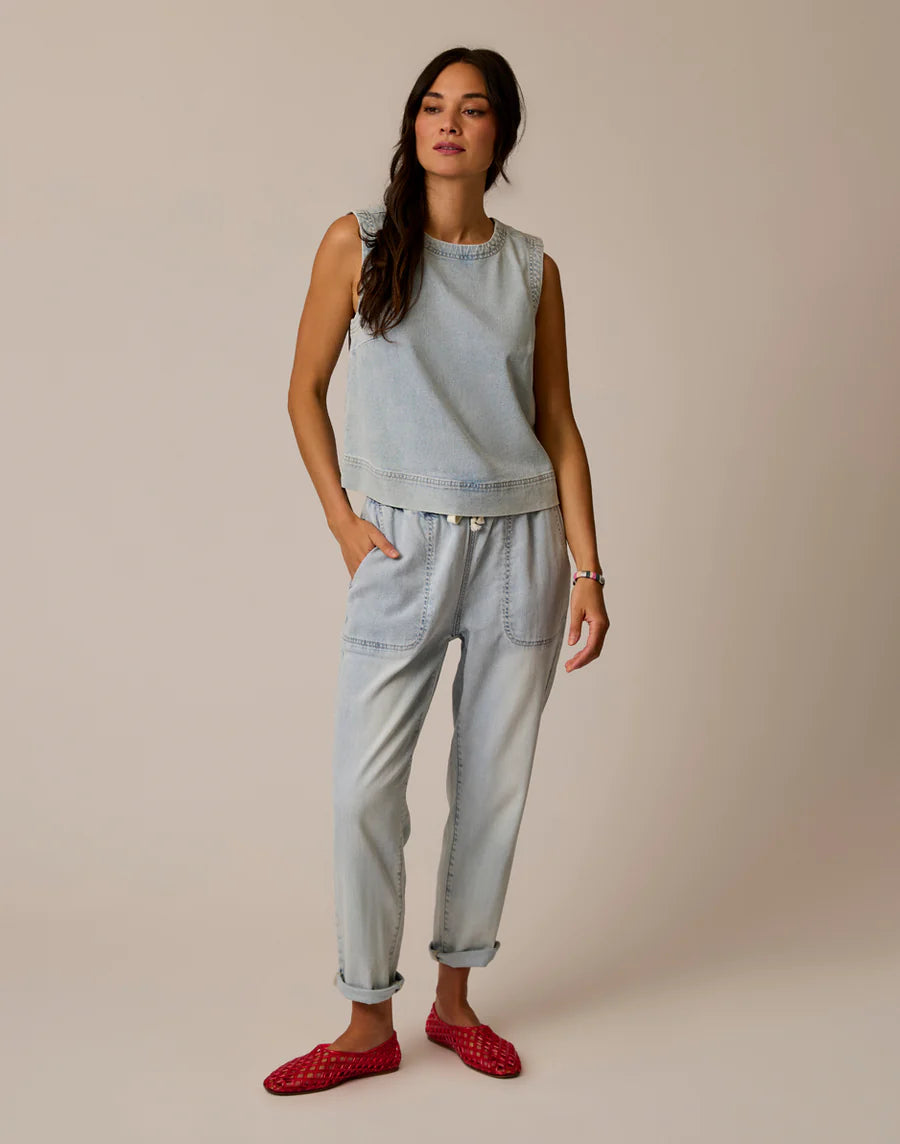 Carve Designs W Susie Denim Tank SAVANNAH