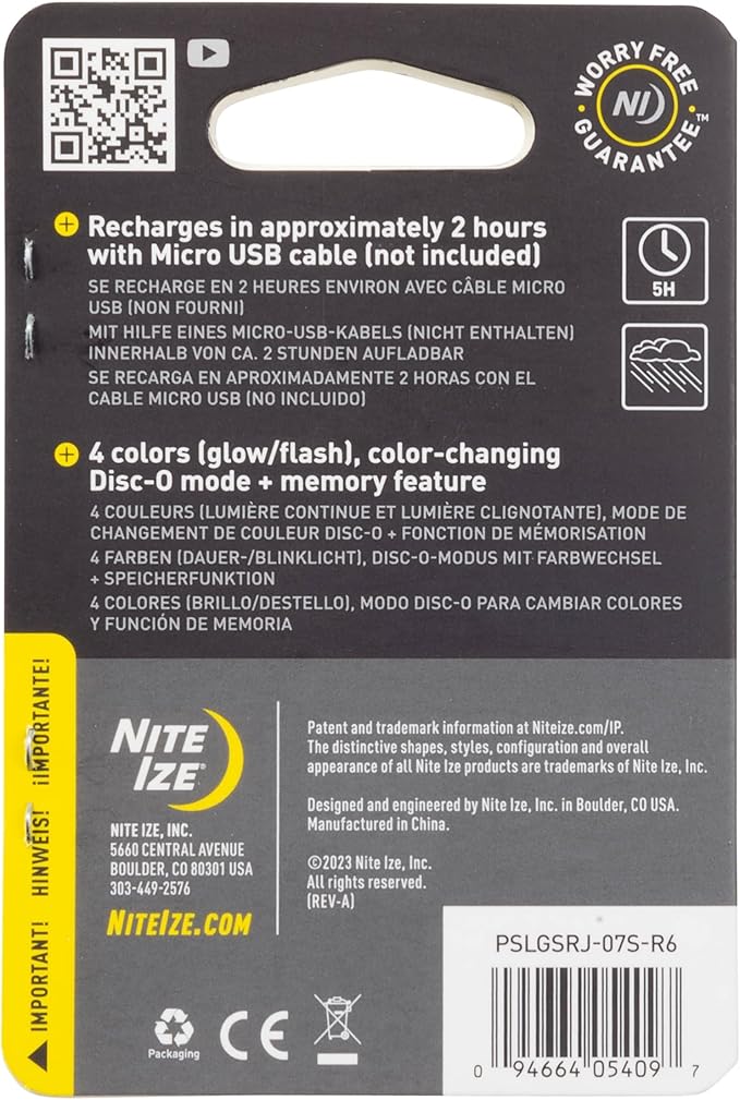 Nite Ize SpotLit Rechargeable Disc Collar Light