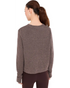 Tasc W Sedona Quilt Sweatshirt MOCHA HEATHER