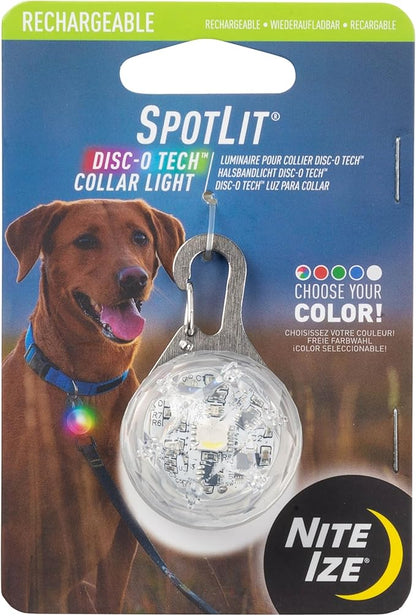 Nite Ize SpotLit Rechargeable Disc Collar Light