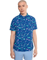 Chubbies M Friday Shirt THE SWAMP & CIRCUMSTANCES - BRIGHT BLUE