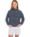 Royal Robbins W Salathe Sun Hoodie NAVAL SOLAR PRINT