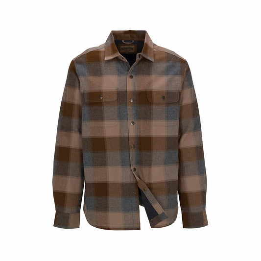 North River M Waffle Lined Shirt Jacket BARN