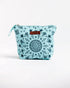 Sand Cloud Mandala Zippered Pouch SEAGLASS