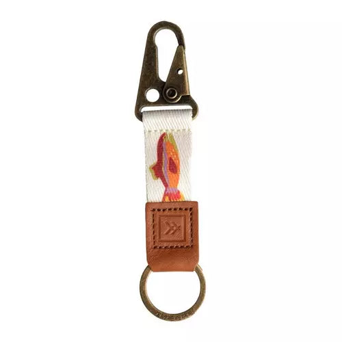 Thread Keychain Clip TROUT