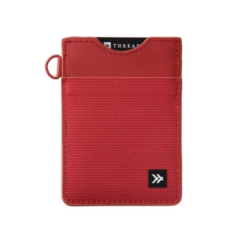 Thread Vertical Wallet RED