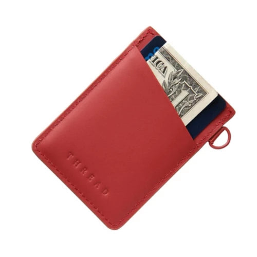 Thread Vertical Wallet RED