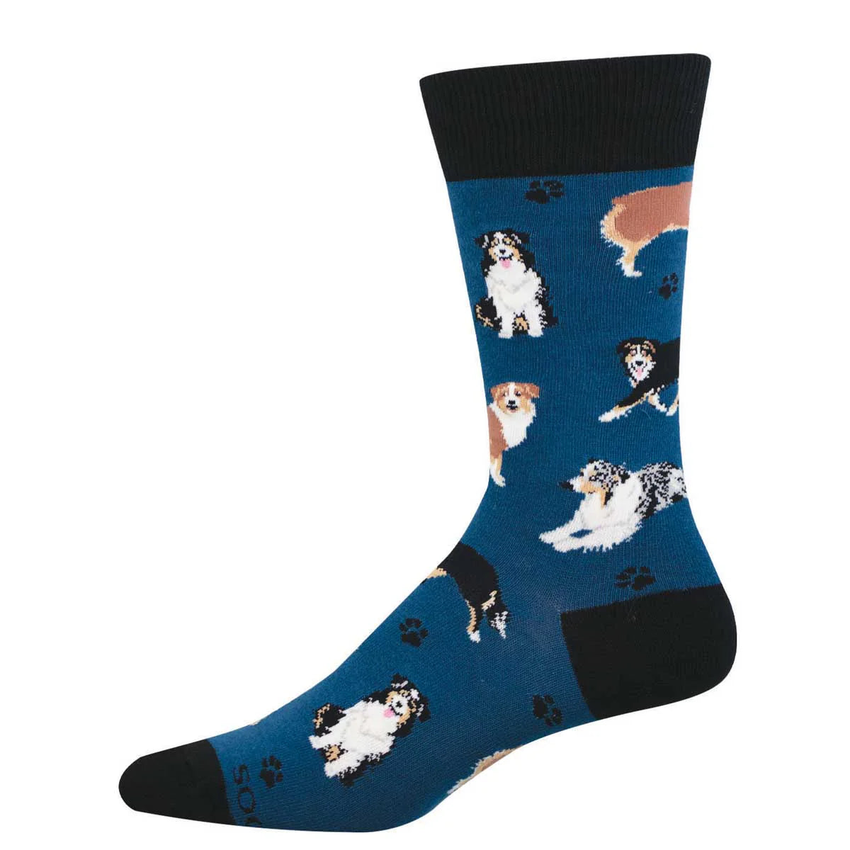 Socksmith M Aussies BLUE