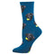 Socksmith W Black Lab TEAL