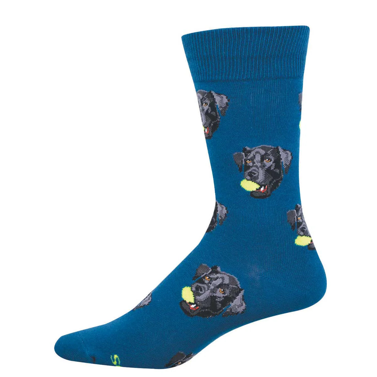 Socksmith M Black Lab TEAL