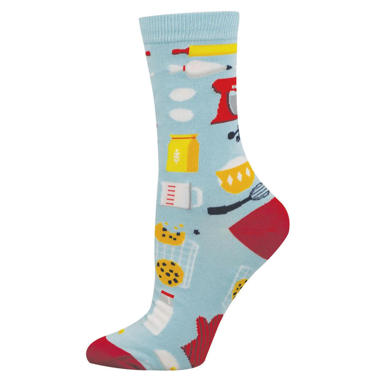 Socksmith W Bamboo Bake It Til You Make It BLUE