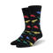 Socksmith M Dinosaur BLACK