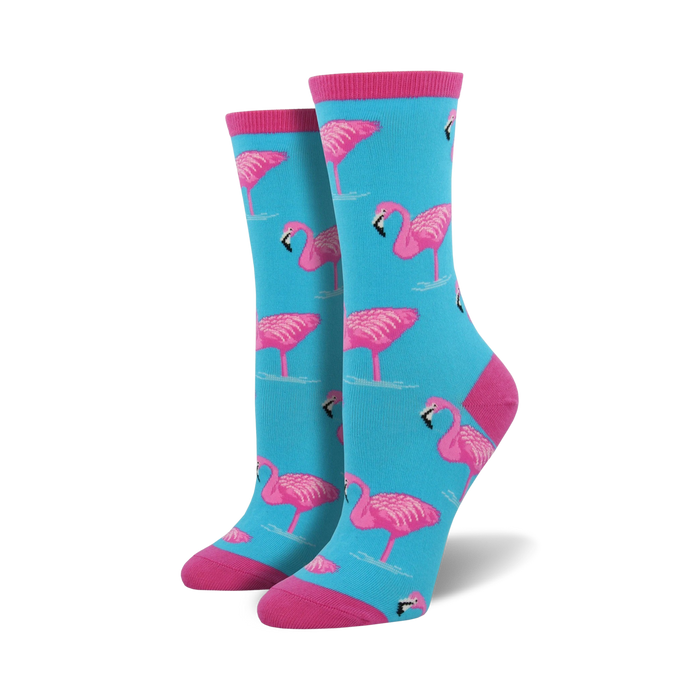 Socksmith W Flamingo SKY BLUE