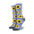 Socksmith W More Blooming Socks BLUE HEATHER