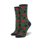 Socksmith W Ladybugs GREEN HEATHER