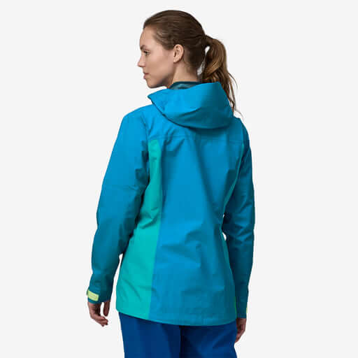 Patagonia W Boulder Fork Rain Jacket SUBTIDAL BLUE