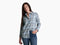 KUHL W LS Whisper Flannel WINTER SKY