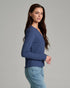 KUHL W LS Verona Rib Knit Top DEEP PERIWINKLE