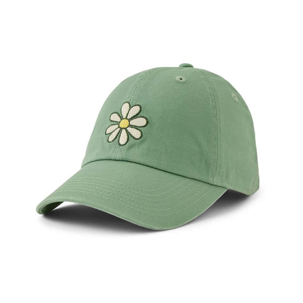 Life is Good Chill Cap LIG Daisy GRANITE GREEN