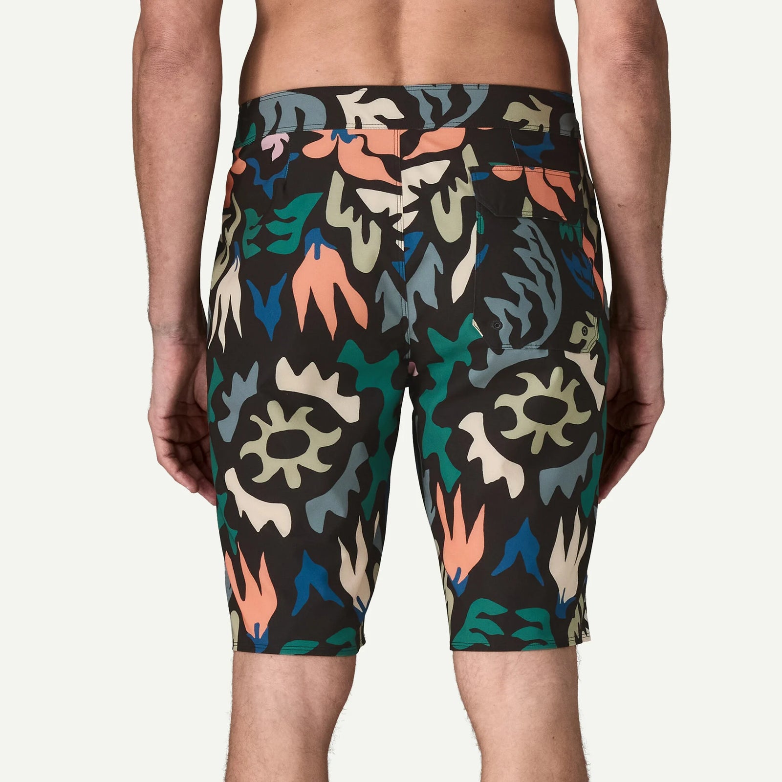 Patagonia M Hydropeak Boardshorts KALEIDO BLACK