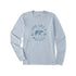 Life is Good W LS Crusher Love Like a Mother GLACIER BLUE