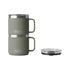 Yeti Rambler 14 oz Ceramic Lined Stackable Mug PAMPAS GREEN