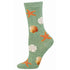 Socksmith W Bamboo Seas The Day HEATHER MINT