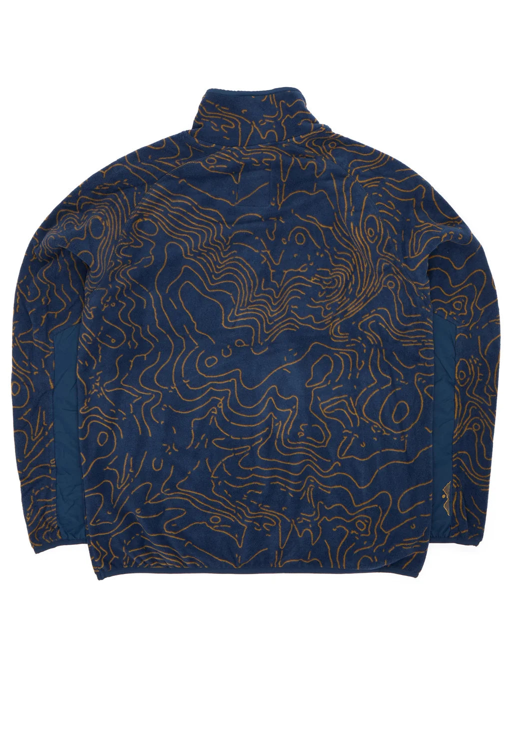 KAVU M Teannaway Fleece PO BLUE WATER TOPO
