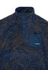 KAVU M Teannaway Fleece PO BLUE WATER TOPO
