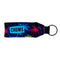 Chums Floating Keychain NEON PALMS