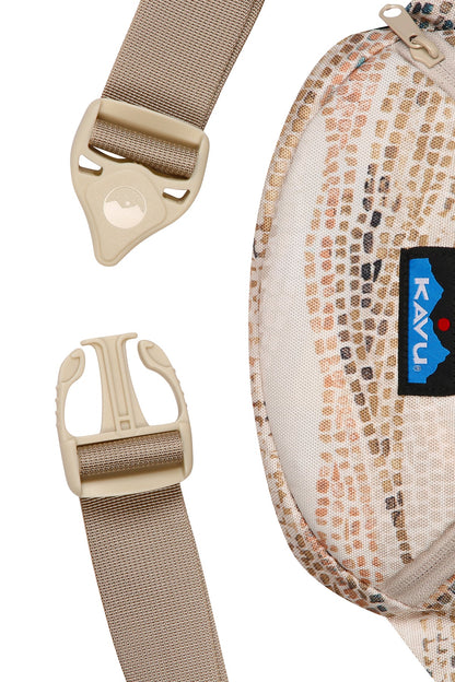 KAVU Spectator Fanny Pack MOSAIC DRIFT