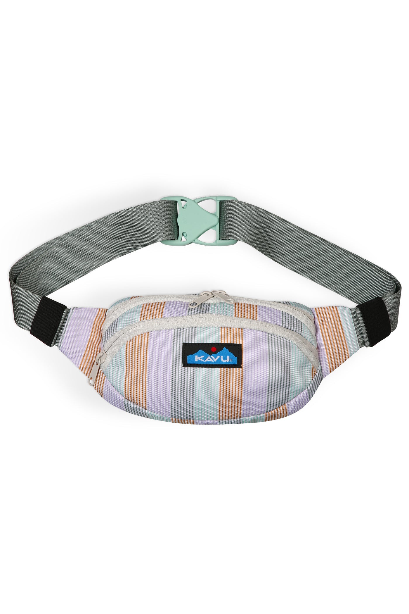 KAVU Spectator Fanny Pack SERENE STRIPE