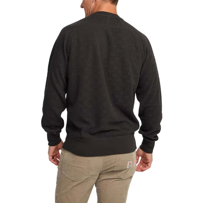 Howler Bros M Eleos Fleece Crewneck ANTIQUE BLACK
