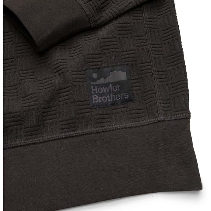 Howler Bros M Eleos Fleece Crewneck ANTIQUE BLACK