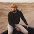 Howler Bros M Eleos Fleece Crewneck ANTIQUE BLACK