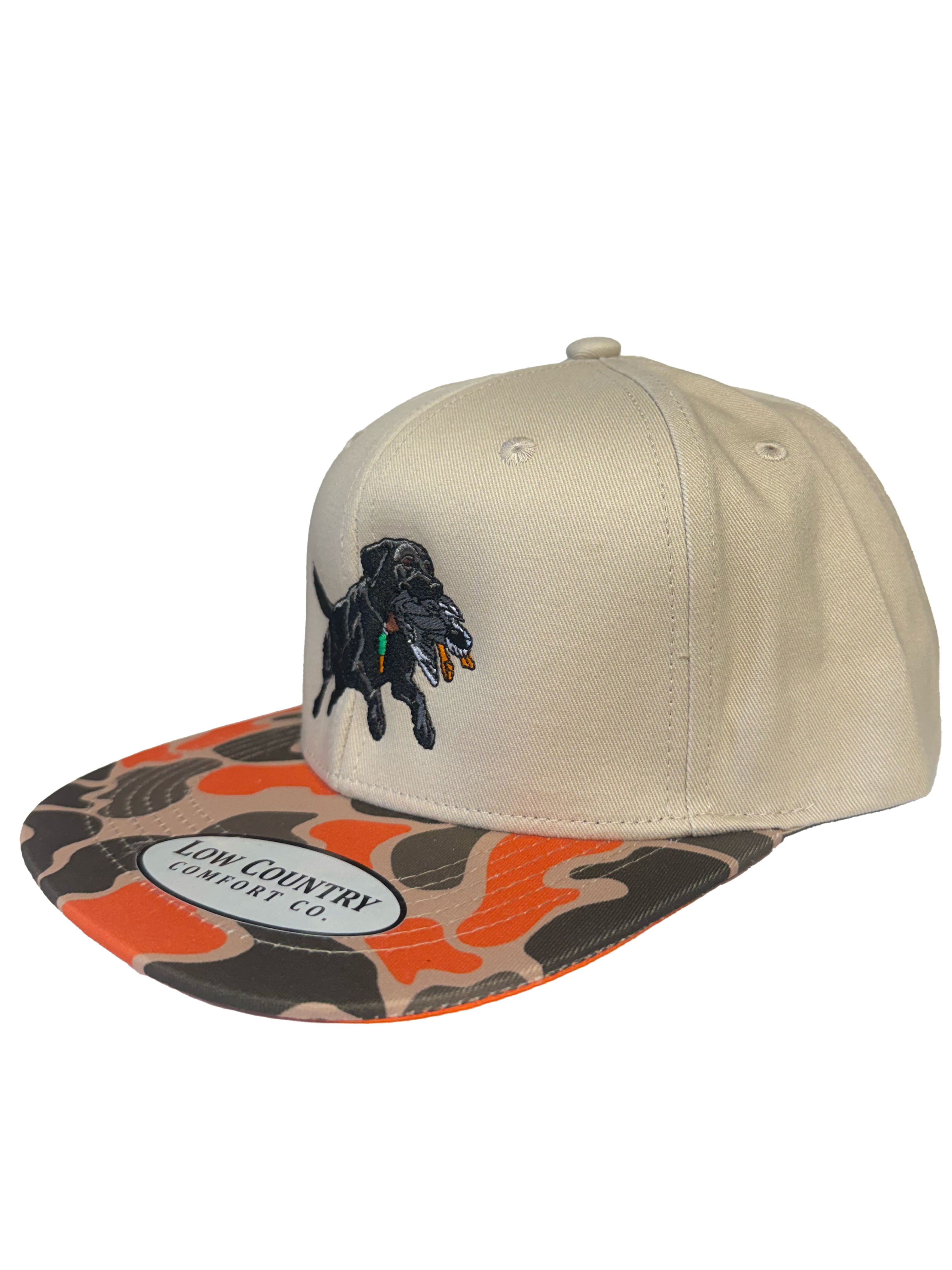 ALL STAR Leaping Lab Baseball Cap ORANGE CAMO