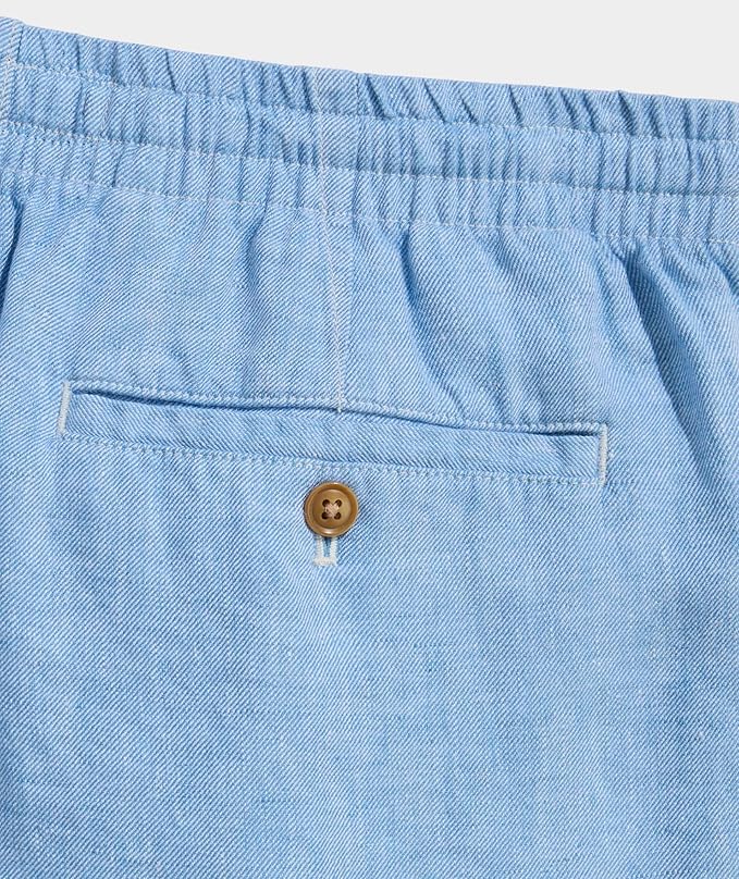 Vineyard Vines M Surfside Linen Short 7