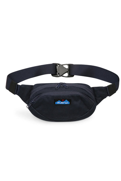 KAVU Canvas Spectator Fanny Pack DARK NAVY