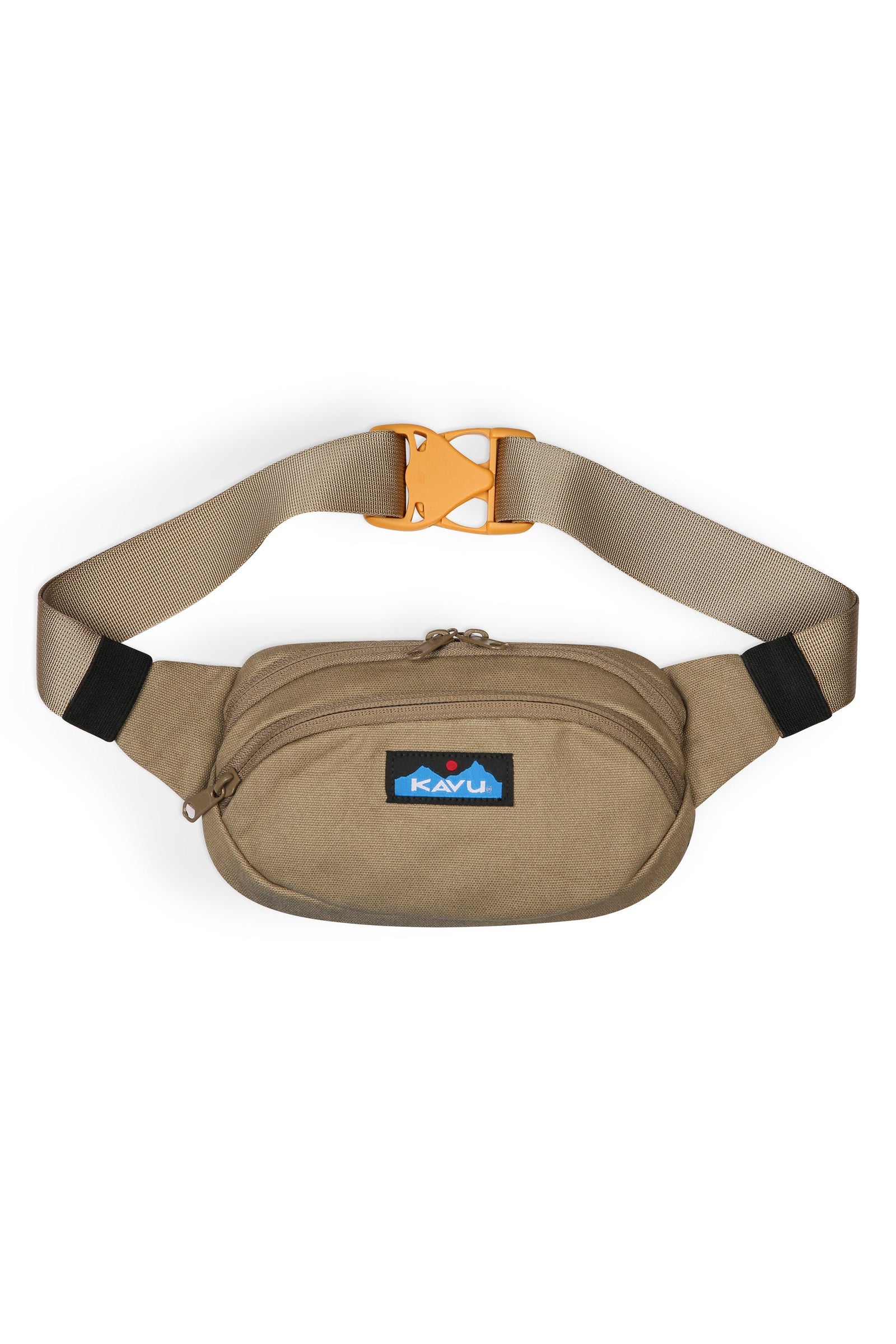 KAVU Canvas Spectator Fanny Pack OLIVE