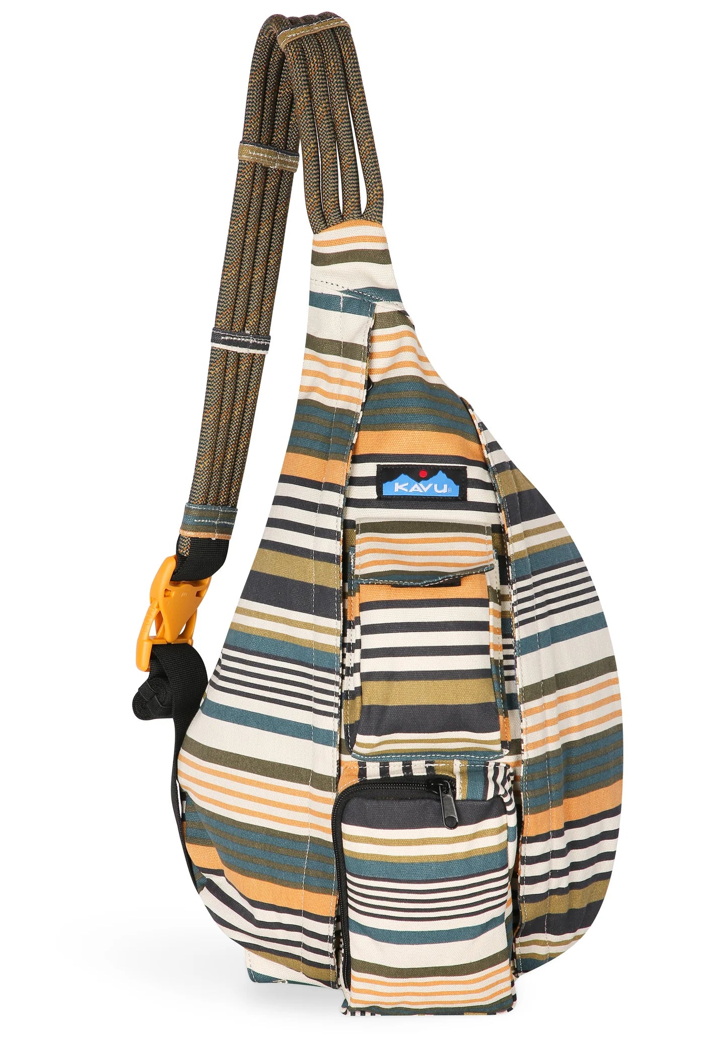 KAVU Rope Bag KELP STRIPE