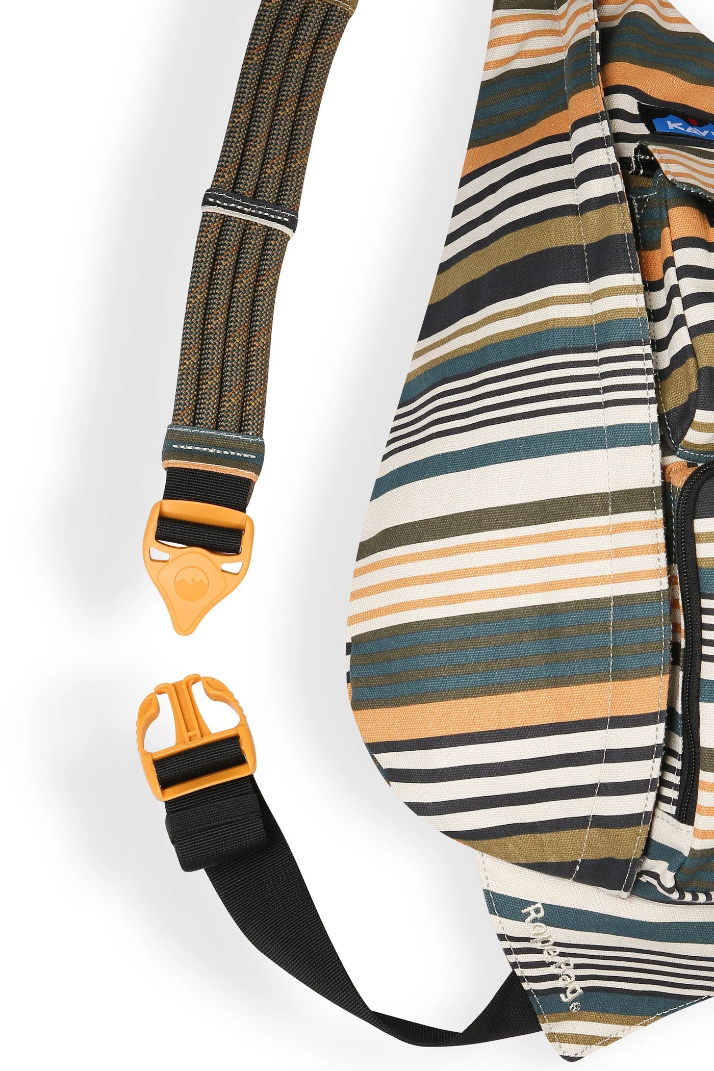 KAVU Rope Bag KELP STRIPE