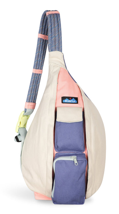 KAVU Rope Bag SPRING BLOCK