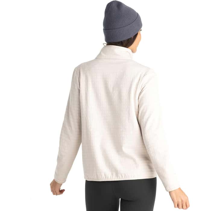 Free Fly W Gridback Fleece Jacket STONE