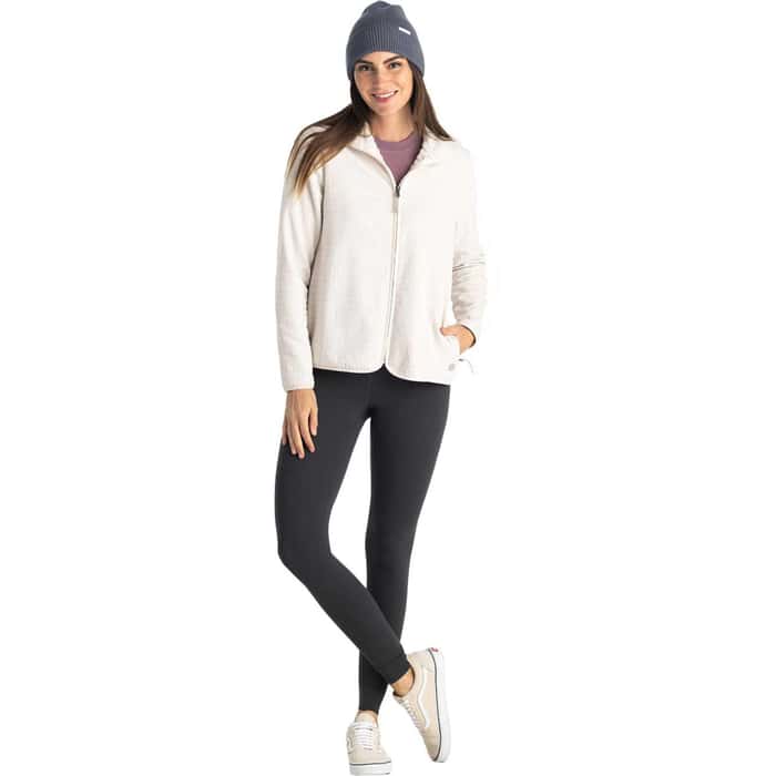 Free Fly W Gridback Fleece Jacket STONE